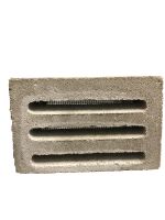 BT Entlüfterstein 7,1x 11cm grau 3 Schlitz